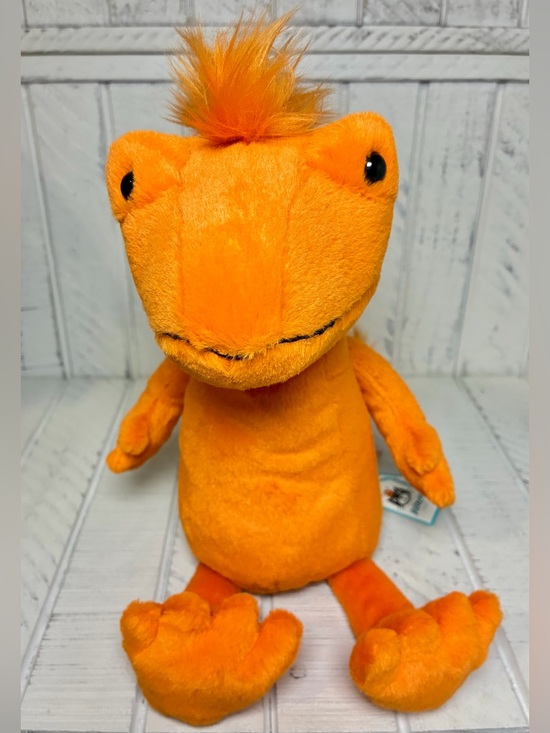 Jellycat Other - Jellycat Cruz Crested Newt Orange Plush RETIRED Collectible Stuffed Animal Toy